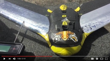 Tinyloc saves Sensefly ebee after eagle attack